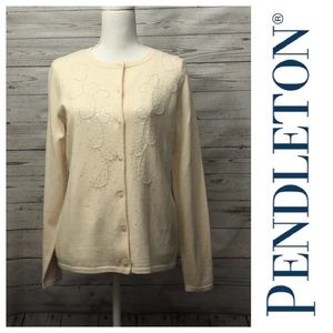 NWOT [ Pendleton ] Beaded Cardigan